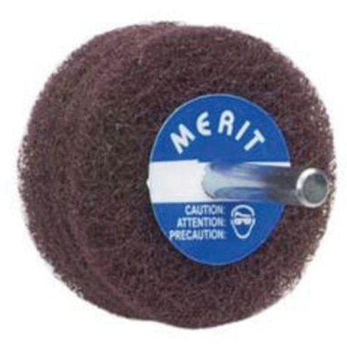 Abrasotex Non-Woven Disc Wheel, 5" Dia., Medium Grit, Aluminum Oxide Duraquip Inc