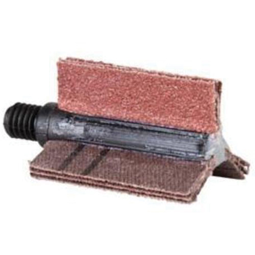 Outil de polissage d'al&eacute;sage &agrave; lamelles ordinaires B-415, Oxyde d'aluminium, Grain 80, 3-1/2" x 1-1/2" Duraquip Inc