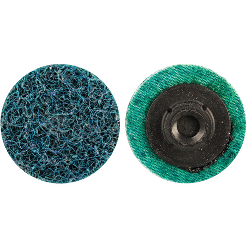Surface Prep Quick-Change Disc, 1" Dia., Very Fine Grit, Aluminum Oxide Duraquip Inc