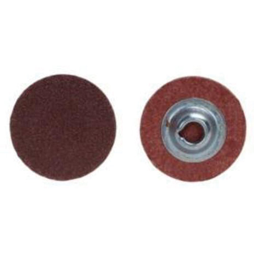 Quick-Change Cloth Disc, 1" Dia., 60 Grit, Aluminum Oxide Duraquip Inc