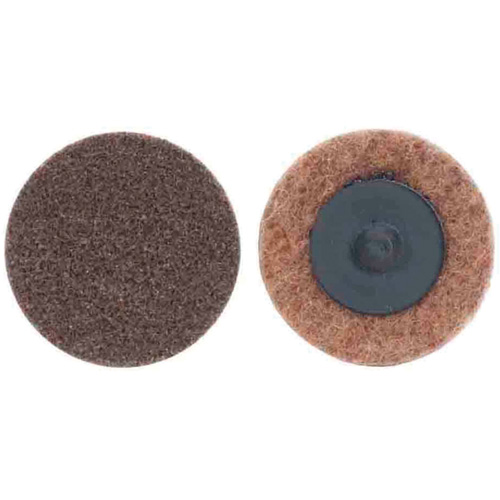 Non-Woven Quick-Change Discs, 3" Dia., Extra Coarse Grit, Aluminum Oxide Duraquip Inc