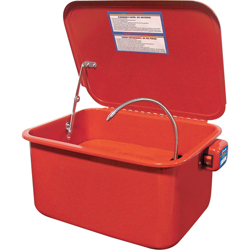 Bassins de nettoyage autorecyclants, Acier, 5 gal. Duraquip Inc