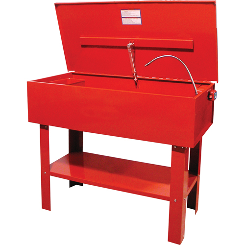 Bassins de nettoyage autorecyclants, Acier, 40 gal. Duraquip Inc