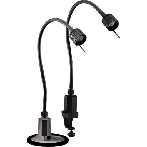 Lampes de travail Sunnex - S&eacute;rie halog&egrave;ne 20 W, 20 W, Halog&egrave;ne, Col 27", Noir Duraquip Inc