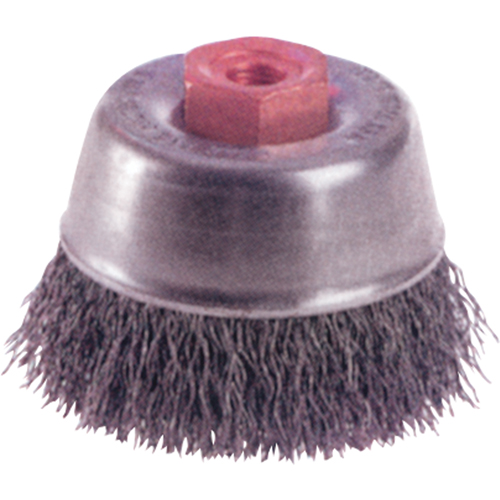 Crimped Wire Cup Brushes - High Speed Small Grinder Duraquip Inc