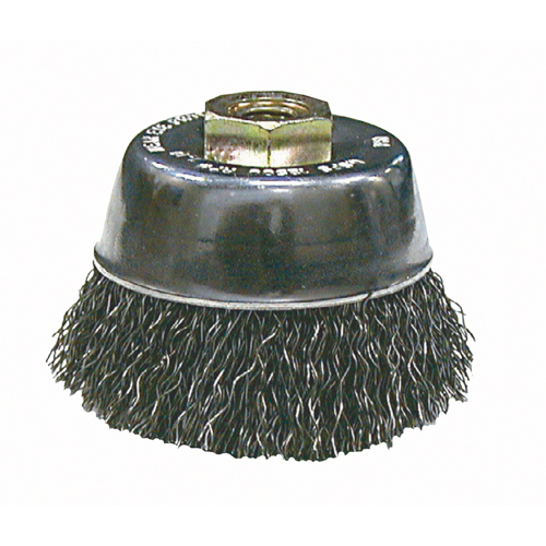 Crimped Wire Cup Brushes - High Speed Small Grinder Duraquip Inc