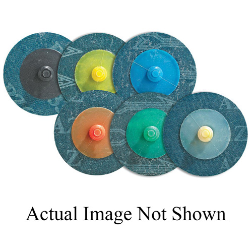 Disque de ponçage TWIST TOPCUT, 2" dia., Grain 36, Zirconium Duraquip Inc