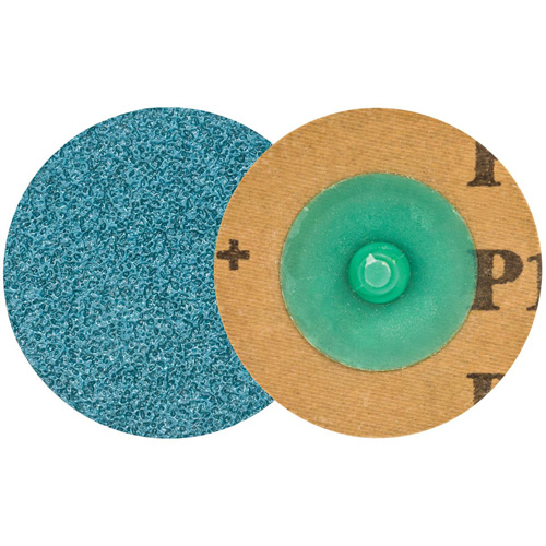 Disque de ponçage TWIST TOPCUT, 2" dia., Grain 120, Zirconium Duraquip Inc