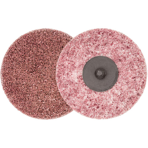 Disque de conditionnement TWIST BLENDEX, 3" dia., Grain Moyen, Oxyde d'aluminium Duraquip Inc