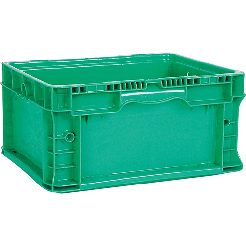 StakPak Plus 4845 System Containers, 15" W x 24" D x 14.5" H, Medium Green Duraquip Inc