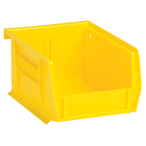Ultra Stack & Hang Bin, 4-1/8" W x 3" H x 5-3/8" D, Yellow Duraquip Inc