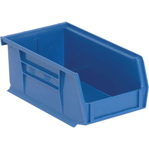 Ultra Stack & Hang Bin, 4-1/8" W x 3" H x 7-3/8" D, Blue Duraquip Inc