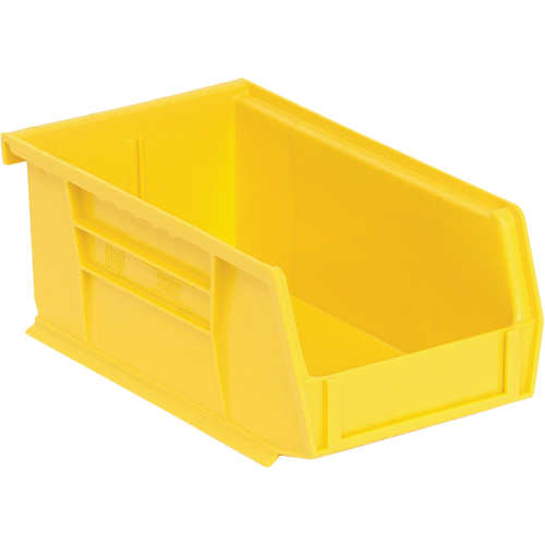 Ultra Stack & Hang Bin, 4-1/8" W x 3" H x 7-3/8" D, Yellow Duraquip Inc