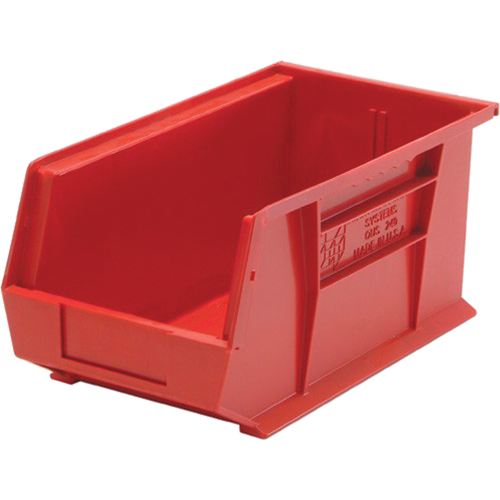 Ultra Stack & Hang Bin, 8-1/4" W x 7" H x 14-3/4" D, Red Duraquip Inc