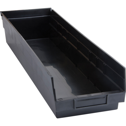 Recycled Shelf Bins, 6-5/8" W x 23-5/8" D x 4" H, 50 lbs. Capacity Duraquip Inc