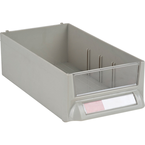 Tiroir de rechange pour armoires de pi&egrave;ces KPC-400, Plastique, 4-11/16" la x 8-5/8 p, 2-7/10" h, Gris Duraquip Inc