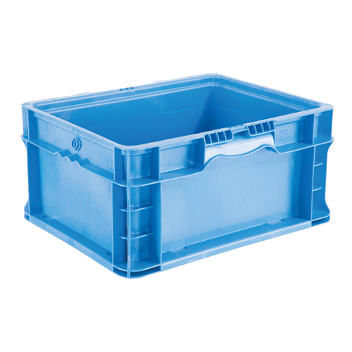 StakPak Plus 4845 System Containers, 15" W x 12" D x 7.5" H, Royal Blue Duraquip Inc