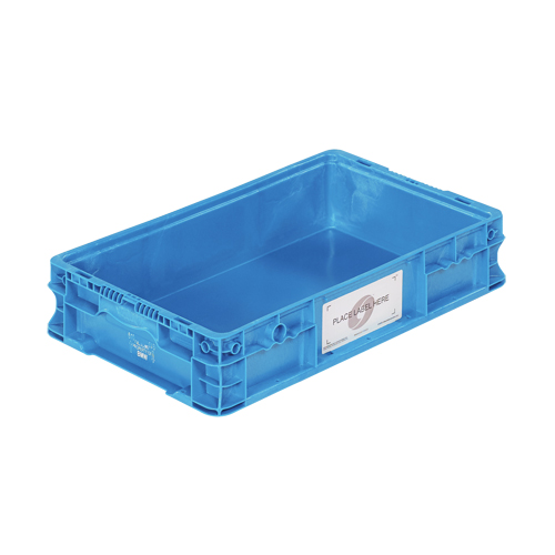 StakPak Plus 4845 System Containers, 15" W x 24" D x 5" H, Royal Blue Duraquip Inc