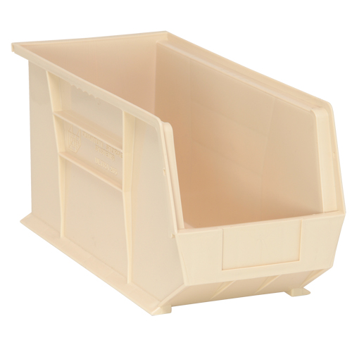 Ultra Stack & Hang Bin, 8-1/4" W x 9" H x 18" D, Ivory Duraquip Inc