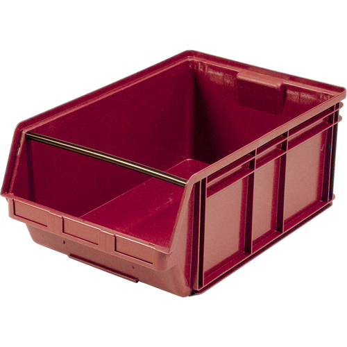 Giant Stacking Containers, 18.375" W x 29" D x 11.875" H, Red Duraquip Inc