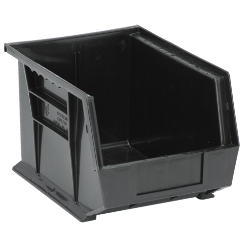 Ultra Stack & Hang Bin, 8-1/4" W x 7" H x 10-3/4" D, Black Duraquip Inc