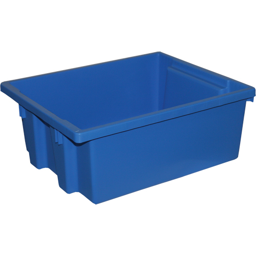 Contenants De Rangement Stack-N-Nest, 6" x 15,25" x 12,25", Bleu Duraquip Inc