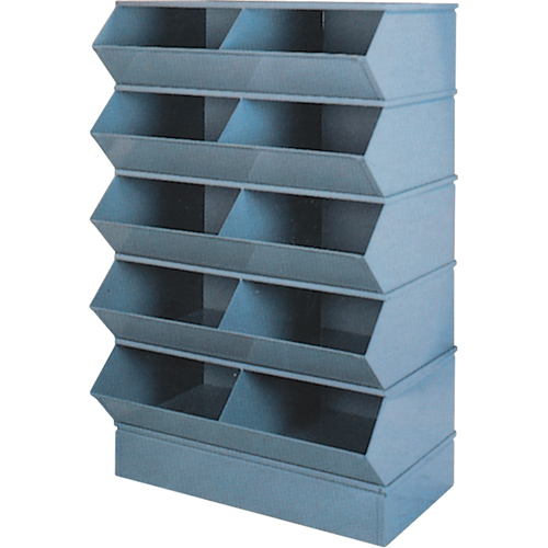 Syst&egrave;mes sectionnels &agrave; assembler, Cap. 5000 lb, 37" la x 24" p x 55" h, Bleu Duraquip Inc
