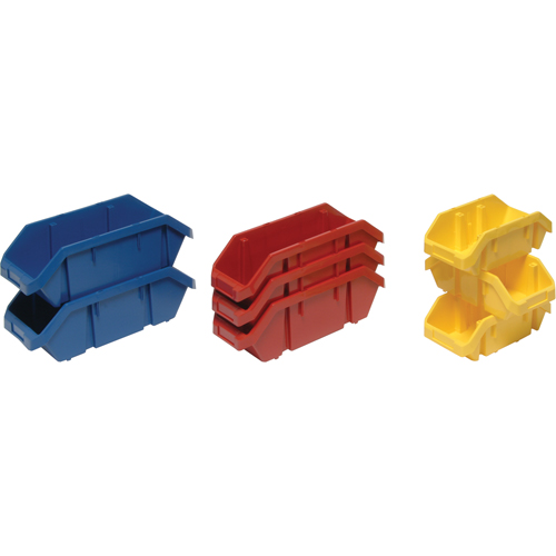 Boîtes &agrave; ramassage rapide "Quick Pick", 5" x 6,625" x 9,5", Rouge Duraquip Inc