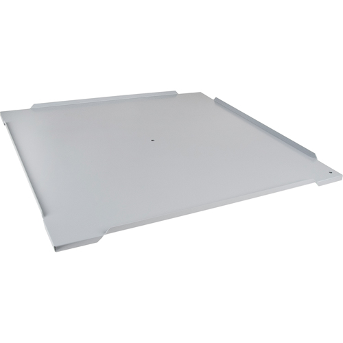 Carrousel de casiers &agrave; tiroirs industriels & robustes, Acier, 27-1/2" la x 27-1/2" p x 1" h, Gris Duraquip Inc