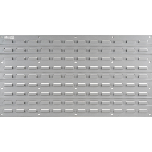 Metal Louvered Panel Bin Support Rack, 32 Bins, 36" W x 1/8" D x 19" H Duraquip Inc