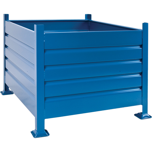 Bulk Stacking Containers, 30" H x 34.5" W x 40.5" D, 4500 lbs. Capacity Duraquip Inc