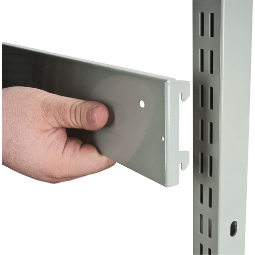 Servante mobile de bacs &agrave; plateaux inclinables - chariot seulement, &agrave; deux c&ocirc;t&eacute;s, 26-1/4" la x 22" p x 57-1/2" h Duraquip Inc