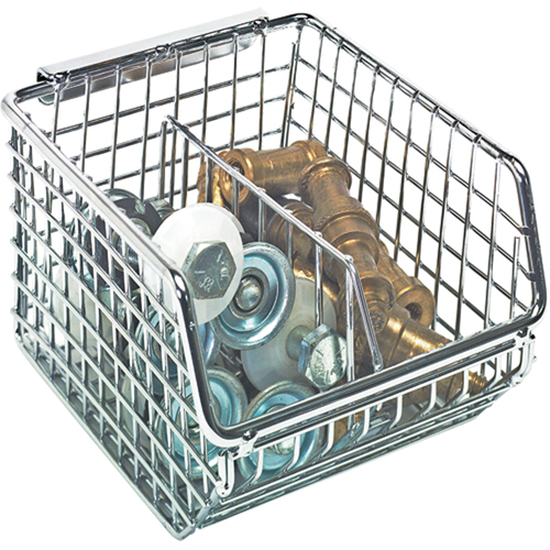 Wire Mesh Stack & Hang Bins Duraquip Inc