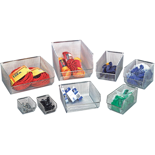 Wire Mesh Stack & Hang Bins Duraquip Inc