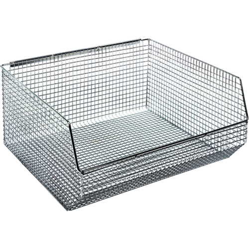 Wire Mesh Stack & Hang Bins Duraquip Inc