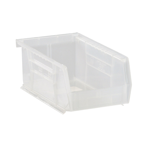 Bacs ultra empilable & suspendable, 4-1/8" la, 3" h x 7-3/8" p, Transparent Duraquip Inc