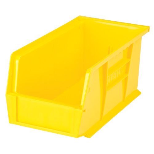 Bac empilable & &agrave; suspendre, 5-1/2" la, 5" h x 10-7/8" p, Jaune Duraquip Inc
