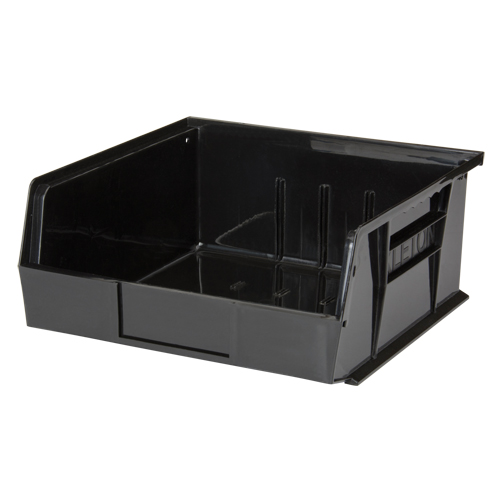 Stack & Hang Bin, 11" W x 5" H x 10-7/8" D, Black Duraquip Inc