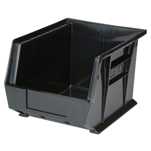 Stack & Hang Bin, 8-1/4" W x 7" H x 10-3/4" D, Black Duraquip Inc