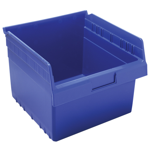 Bacs pour &eacute;tag&egrave;re Store-Max, 11-1/8" la x 8" H x 11-5/8" p, Bleu, Capacit&eacute; 44 lb Duraquip Inc