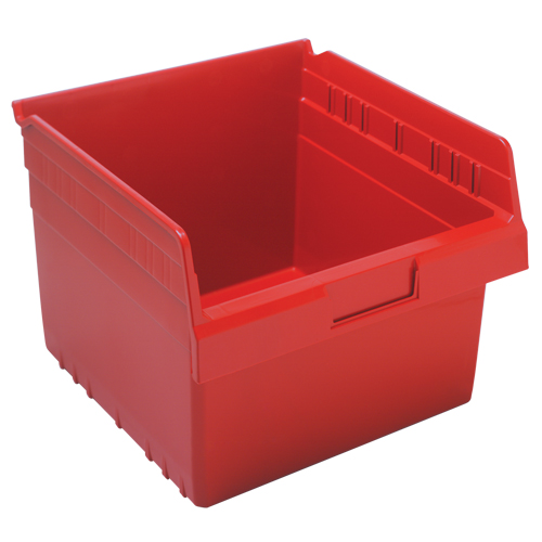 Bacs pour &eacute;tag&egrave;re Store-Max, 11-1/8" la x 8" H x 11-5/8" p, Rouge, Capacit&eacute; 44 lb Duraquip Inc
