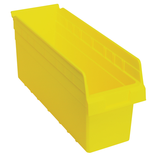 Bacs pour &eacute;tag&egrave;re Store-Max, 6-5/8" la x 8" H x 17-7/8" p, Jaune, Capacit&eacute; 56 lb Duraquip Inc
