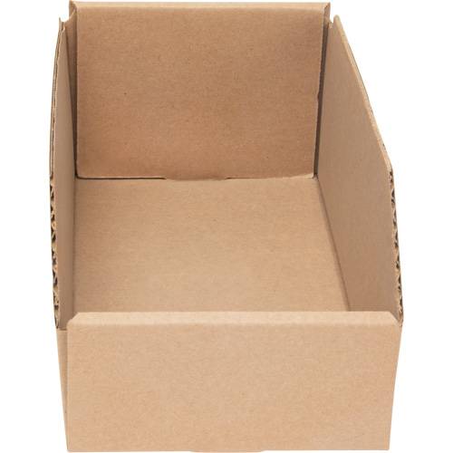 Deep Corrugated Parts Bins, 5-3/4" W x 11-1/4" D x 4-1/2" H, Beige Duraquip Inc
