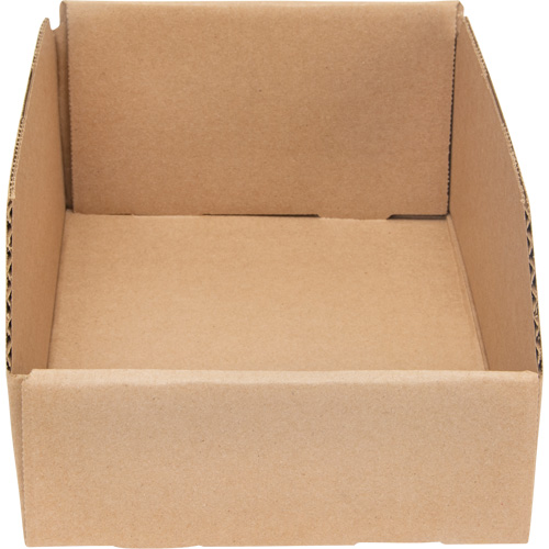Boîtes profondes en carton ondul&eacute;, 7-5/8" la x 11-5/16" p x 4-1/2" h, Beige Duraquip Inc