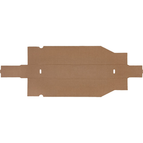 Deep Corrugated Parts Bins, 1-7/8" W x 17-1/8" D x 4-1/2" H, Beige Duraquip Inc