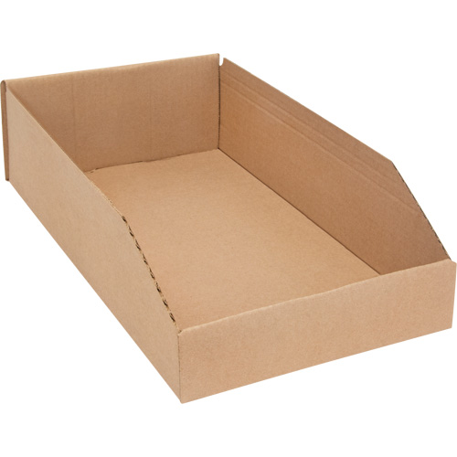 Deep Corrugated Parts Bins, 9-3/4" W x 17-1/4" D x 4-1/2" H, Beige Duraquip Inc