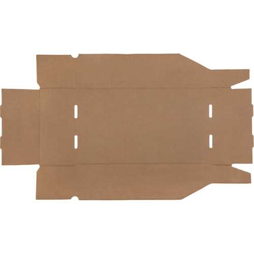 Deep Corrugated Parts Bins, 9-3/4" W x 17-1/4" D x 4-1/2" H, Beige Duraquip Inc