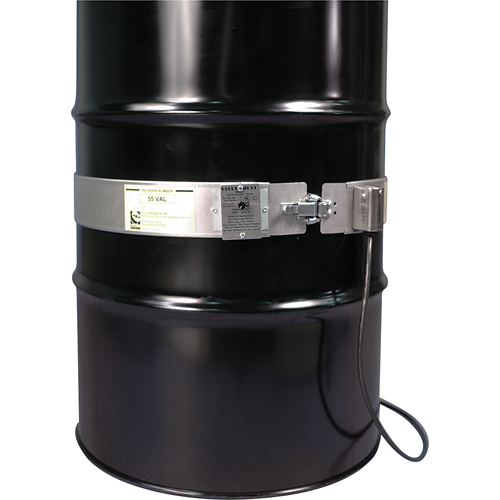 Value Drum Heaters, Steel Drums, 55 US gal (45 imp. gal.), 0°F - 550°F, 120 V Duraquip Inc