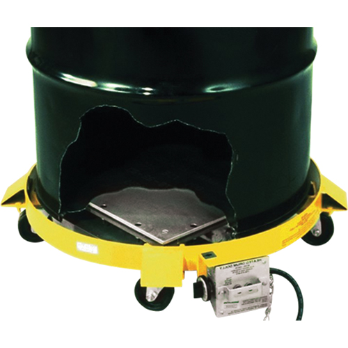 Socle chauffant &agrave; baril Duraquip Inc