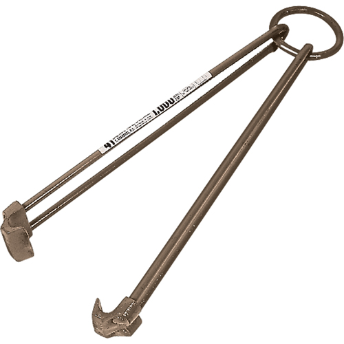 Crochets de levage pour barils, 55 gal. US (45 gal. imp.), Cap. 1000 lb/454 kg Duraquip Inc
